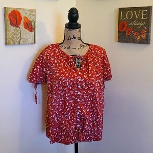 Adorable Universal Thread floral blouse